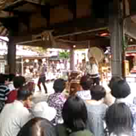 神恩太鼓実演の画像