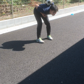 サッカー⚽️&スケボースクールの様子✨の画像