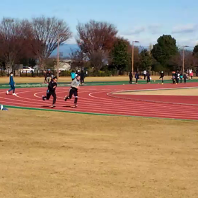６年女子100mアップ②の画像