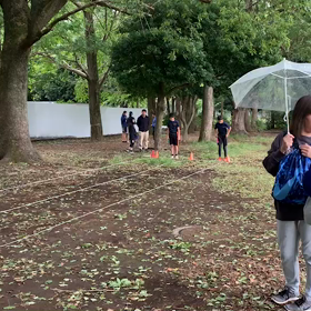 クラブ交流リレー練習(男子)①の画像