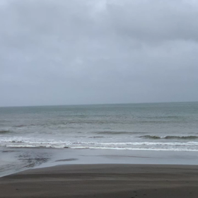 7月1日千葉北、東浪見の朝の波の画像