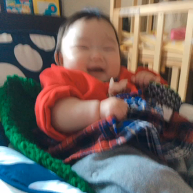 お家でもご機嫌です！の画像