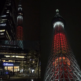 ソラマチのイルミネーション！の画像