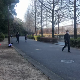 長距離記録会(3月12日) Cグループ ゴール③の画像