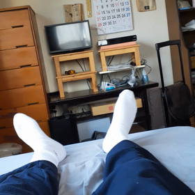 筋トレ右足。４０回。の画像