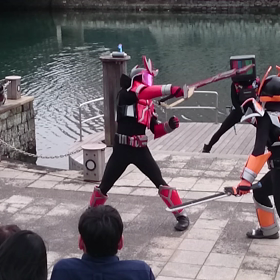 ヒーローショーの画像