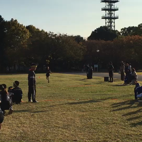 10色リレー チーム側から②の画像