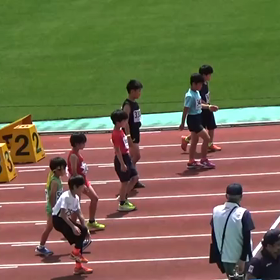 クラブ交流 ４年男子80m②の画像