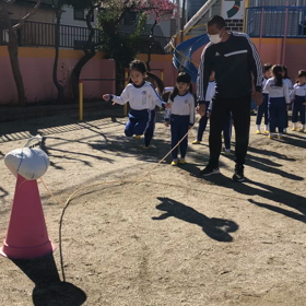 華、幼稚園、体操の画像