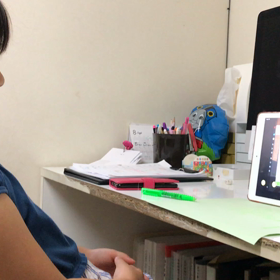 小２半年弱オンラインレッスンをしましたの画像