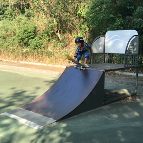 通勤途中のスケート   その2   今朝のヒーローの画像