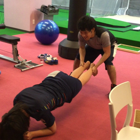 パーソナルトレーニングのお客様！の画像