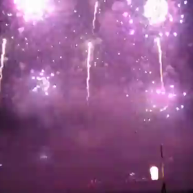 先ほどの花火大会の動画は…の画像