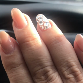 夏に負けない⁉️キラキラネイルの画像