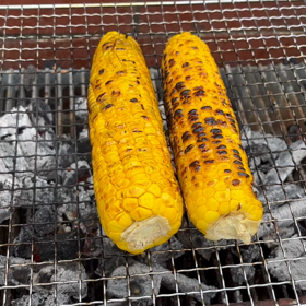 焼きとうもろこしの画像