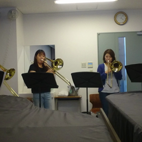 練習風景！の画像