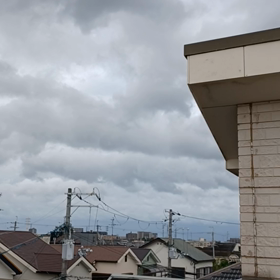 風が強い。の画像