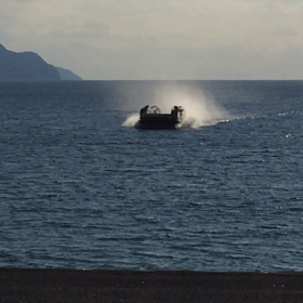 不思議な乗り物の画像