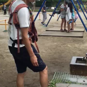 青葉台公園で♪水遊び！の画像