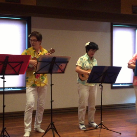 舞台に上がる事は、免疫力アップになる❓ （ウクレレ演奏）の画像