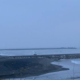 6月20日千葉北、東浪見の朝の波の画像