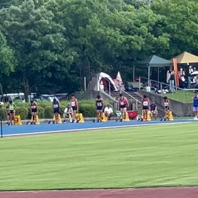 チャレンジトライアル男子100m決勝④の画像