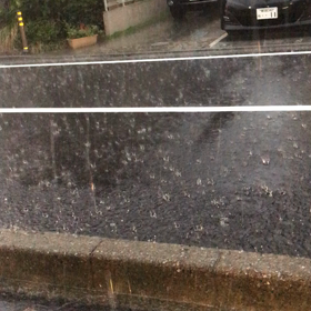 大雨警報…の画像