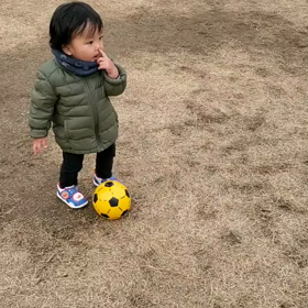 次男、サッカーデビュー‼️の画像