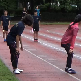 往復バトン練習(女子・リザーブ)⑦の画像