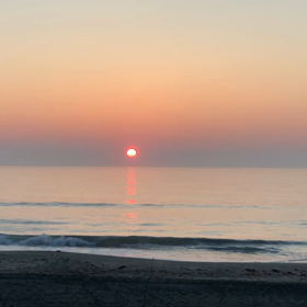 9月2日千葉北、東浪見の朝の波の画像
