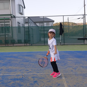 ❤キッズ最年少❤　フォアハンドの画像