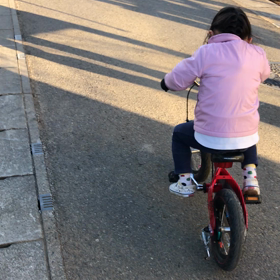 ☆次女さん自転車練習状況☆の画像