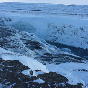 グトルフォスの滝の画像