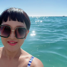 ホノルルの海の中からこんにちは！（動画）の画像