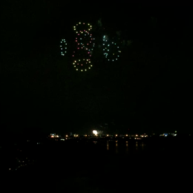 パレット美術教室は岐阜市 お隣の大垣市の花火大会コラボの画像