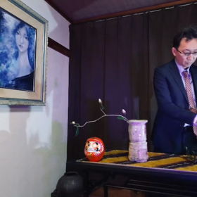 カリスマ華道家が華道を１分でいけてみた...の画像