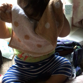 9m18d☆軟飯にしました！&いないいないばぁ♡の画像