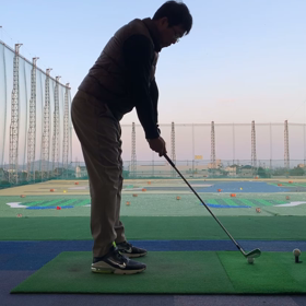 ドライバー練習　再現性の画像