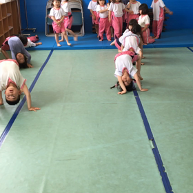 福島県郡山市 習い事！ブリッジ歩きのやり方！！の画像