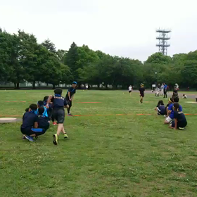 10色リレー チーム付近①の画像