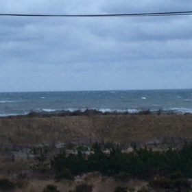 3月6日千葉北、東浪見の朝の波の画像