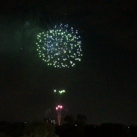 花火大会の様子の画像