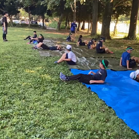 体幹トレーニング(緑チーム)④の画像