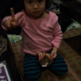 ナスが嫌いなパパに娘からのひとことの画像