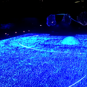 ☆イルミネーション(上から)☆の画像