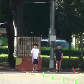 選考会男子 ゴール付近②の画像