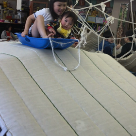 雪山遊びは楽しいなの画像