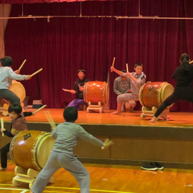 山村留学　発表会　収穫祭の画像