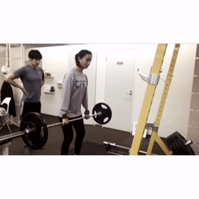 週2のweight training.の画像