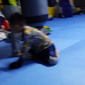 3月31日子供格闘技クラスの画像